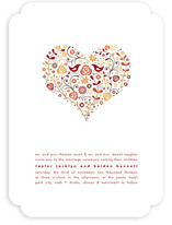 Love Birds Wedding Invitations