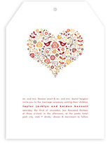 Love Birds Wedding Invitations