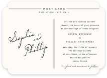 Air Mail Wedding Invitations