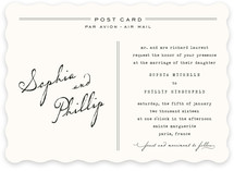 Air Mail Wedding Invitations