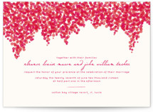 Bougainvillea Wedding Invitations