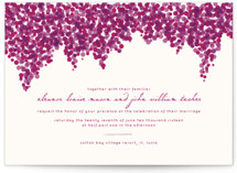 Bougainvillea Wedding Invitations