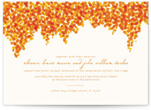 Bougainvillea Wedding Invitations