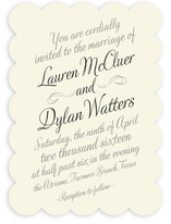 Just My Type Wedding Invitations