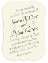 Just My Type Wedding Invitations