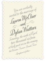 Just My Type Wedding Invitations