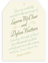 Just My Type Wedding Invitations