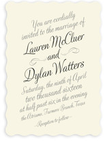 Just My Type Wedding Invitations