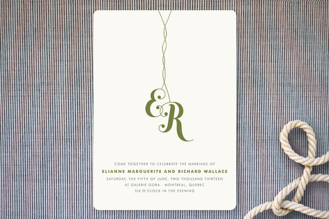 Come Together Wedding Invitations