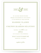 Country Club Wedding Invitations