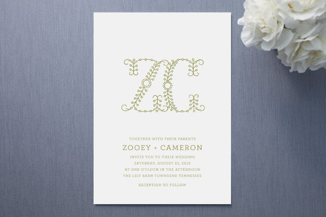 Homespun Wedding Invitations