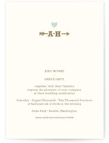 love struck Wedding Invitations