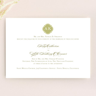 Sloane Wedding Invitations