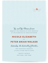 Modern Swag Wedding Invitations