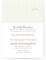 Modern Swag Wedding Invitations