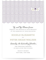 Modern Swag Wedding Invitations