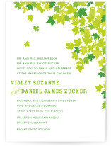 K-I-S-S-I-N-G Wedding Invitations