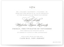 Charming Go Lightly Wedding Invitations