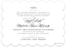 Charming Go Lightly Wedding Invitations