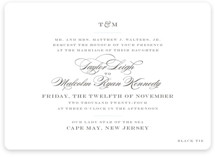Charming Go Lightly Wedding Invitations