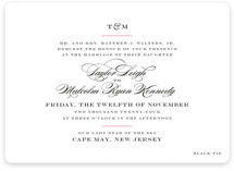 Charming Go Lightly Wedding Invitations