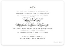 Charming Go Lightly Wedding Invitations