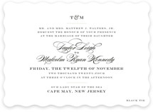 Charming Go Lightly Wedding Invitations