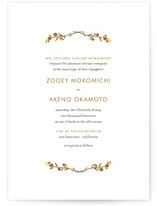 MODERN BRANCH Wedding Invitations