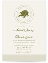 Modern Crest Wedding Invitations