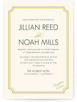 Modern Classic Wedding Invitations