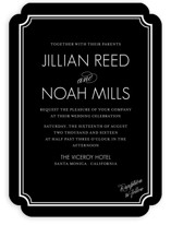 Modern Classic Wedding Invitations