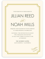 Modern Classic Wedding Invitations