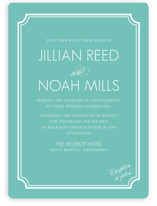 Modern Classic Wedding Invitations