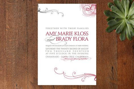 Amy Wedding Invitations