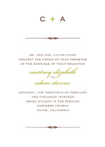 Courtney Wedding Invitations, by Wiley Valentine