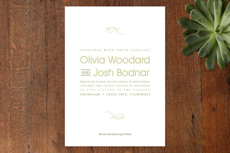 Olivia Wedding Invitations