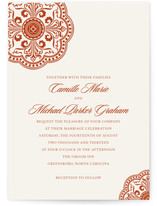 Ornamental Wedding Invitations