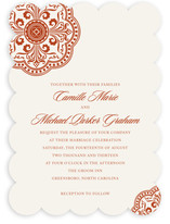 Ornamental Wedding Invitations