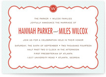 PARISIAN GRAMMAR SCHOOL Wedding Invitations