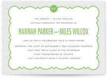 PARISIAN GRAMMAR SCHOOL Wedding Invitations