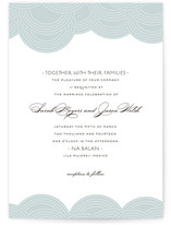 Pearls on a String Wedding Invitations