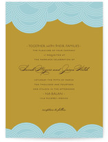 Pearls on a String Wedding Invitations
