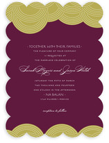Pearls on a String Wedding Invitations