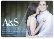 simply stripes Wedding Invitations