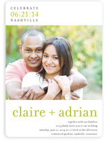 float + celebrate Wedding Invitations