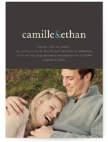 Pop of Color Wedding Invitations