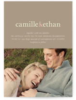 Pop of Color Wedding Invitations