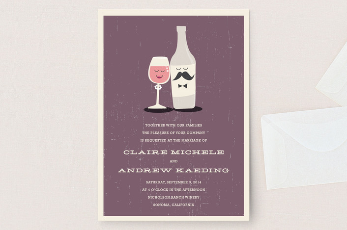 Wedding Invitation Wording That Won T Make You Barf Little Wine Wedding Invitations