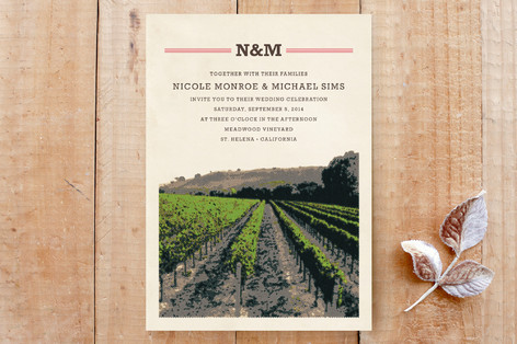 St. Helena Wedding Invitations