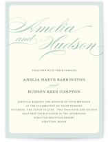 Float + Spring Shades Wedding Invitations